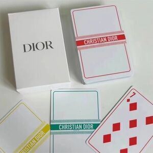 Dior GWP playing card set,limited edition